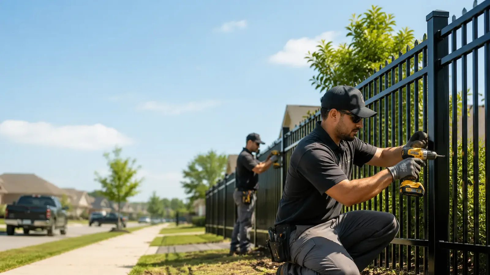 Metal Fence Installation in Bedford, VA